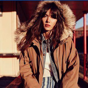Free People Up In The Hills Oversized Parka. Small